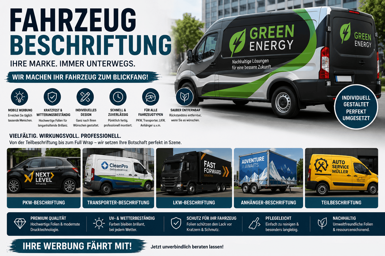 Fahrzeugbeschriftung